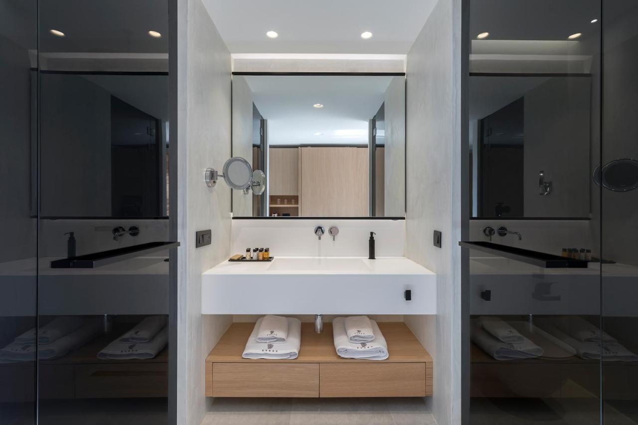 D' Andrea Lagoon All Suites - Adults Only Marmari  Eksteriør billede Bathroom